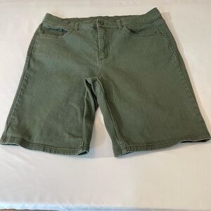 Women's Green Shorts